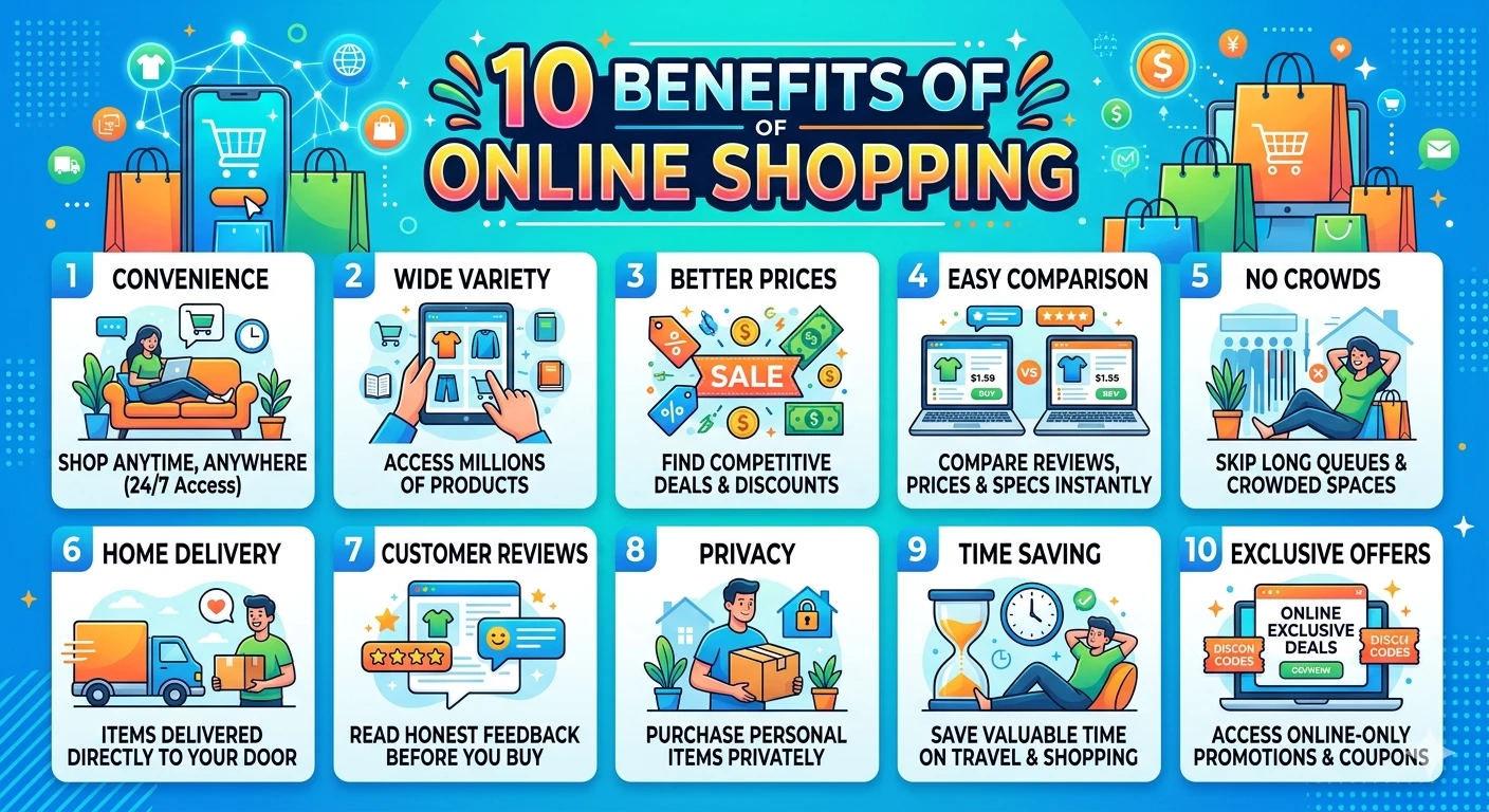 Top 10 Benefits of Online Shopping in Nepal